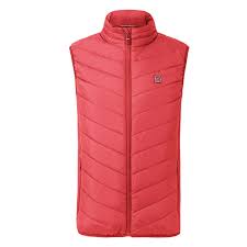 Електрически отопляем елек, 9 зони, Cardinella, червен ,5XL